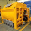 Double horizontal shaft forced mixer concrete mixer